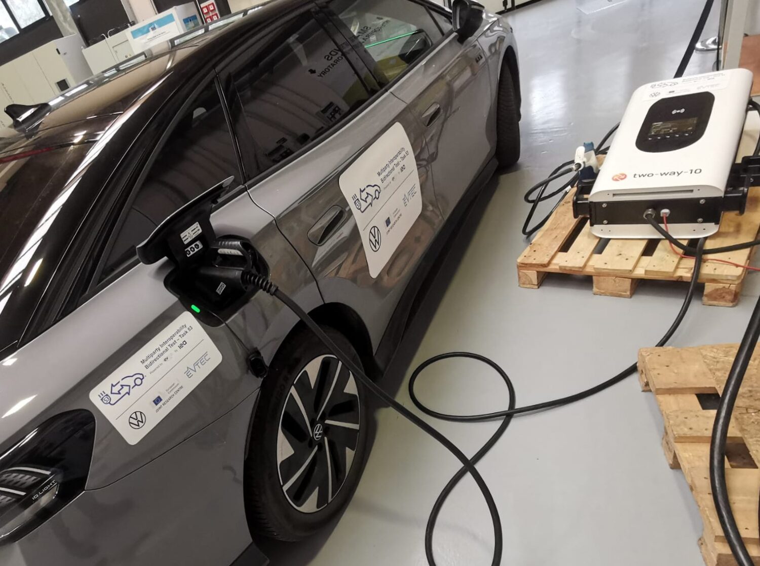 JRC Testing Auto & Ladestation 3.1